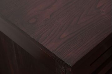 アンティーク家具　和モダンスタイル　脚付き!四尺　収納箪笥サイドボード(水屋箪笥)
