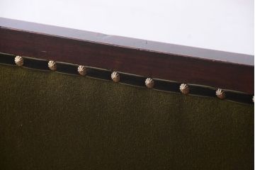 アンティーク家具　大正ロマン　古い木製のモダンなアンティークベンチ(ソファ)