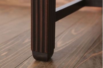 アンティーク家具　大正ロマン　古い木製のモダンなアンティークアームチェア(ソファ)(1)