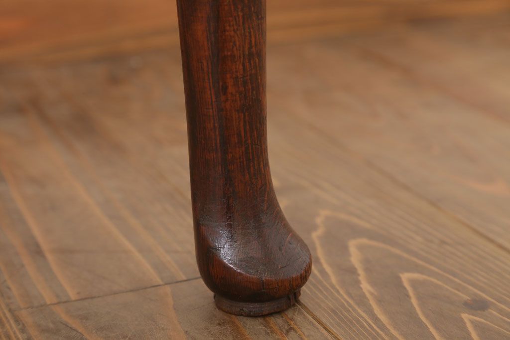 アンティーク家具　イギリス製　アンティーク　ペーパーコードチェア(2)