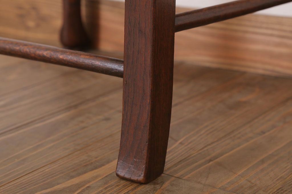 アンティーク家具　イギリス製　アンティーク　ペーパーコードチェア(2)