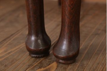 アンティーク家具　イギリス製　アンティーク　ペーパーコードチェア2脚セット