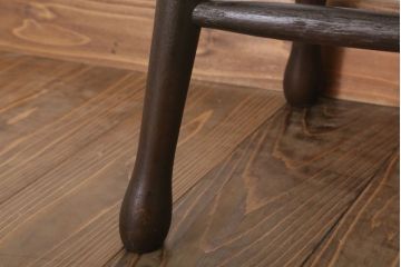 レトロ家具　和製アンティークのレトロな丸スツール