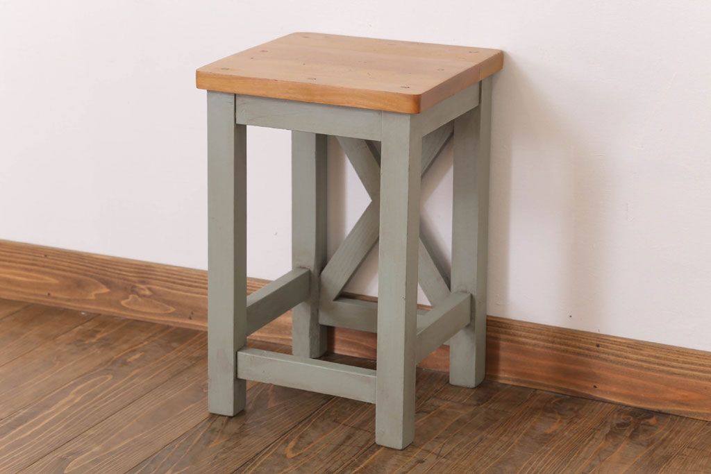 ヴィンテージ　ペイント　スツール Yahoo!オークション - U.S. ヴィンテージ S.Bent＆Bros inc