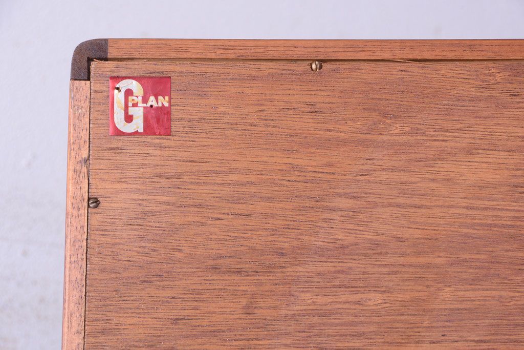 ヴィンテージ家具　北欧ビンテージ　G-PLAN　上質なキャビネット(重ね収納棚)