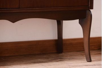 ヴィンテージ家具　マホガニー突板!イギリスビンテージサイドボード(リビングボード)