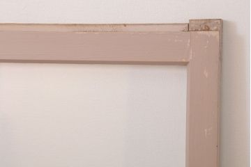 昭和レトロなアンティークガラス戸2枚セット(引き戸・窓)(1)