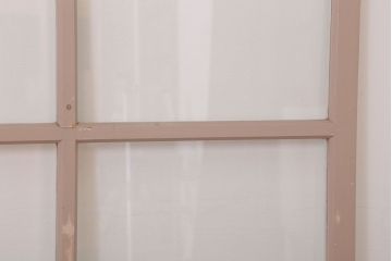 昭和レトロなアンティークガラス戸2枚セット(引き戸・窓)(1)