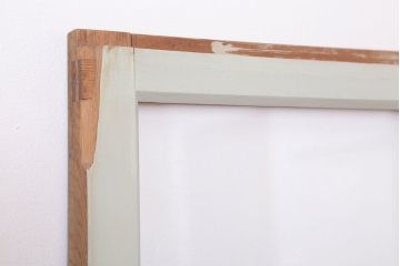 昭和レトロなアンティークガラス戸2枚セット(引き戸・窓)(3)
