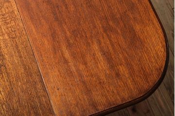 アンティーク家具　ツイストレッグバタフライテーブル(エクステンションテーブル)