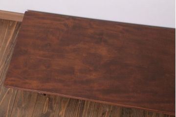 アンティーク家具　和製アンティークの置き型木味裁ち板(2)