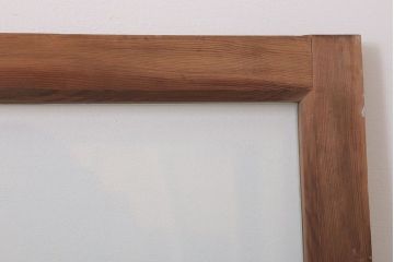 アンティークの昭和レトロなガラス戸2枚セット(引き戸・窓)(1)
