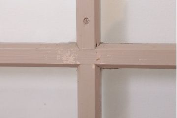 【A様ご成約分】アンティークの昭和レトロなガラス戸2枚セット(引き戸・窓)(2)