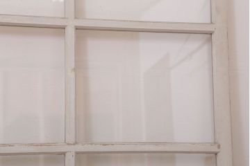 【A様ご成約分】アンティークの昭和レトロなガラス戸2枚セット(引き戸・窓)(2)