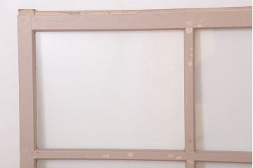 【A様ご成約分】アンティークの昭和レトロなガラス戸2枚セット(引き戸・窓)(2)