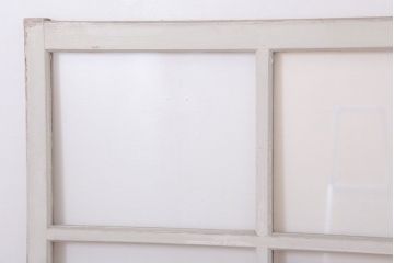アンティークの昭和レトロなガラス戸2枚セット(引き戸・窓)(3)