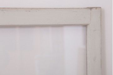 アンティークの昭和レトロなガラス戸2枚セット(引き戸・窓)(3)