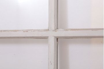 アンティークの昭和レトロなガラス戸2枚セット(引き戸・窓)(3)