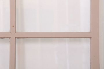 アンティークの昭和レトロなガラス戸2枚セット(引き戸・窓)(3)