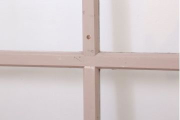 アンティークの昭和レトロなガラス戸2枚セット(引き戸・窓)(3)