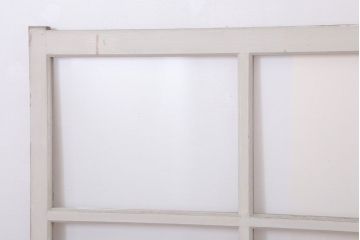 アンティークの昭和レトロなガラス戸2枚セット(引き戸・窓)