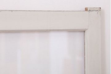 昭和レトロなアンティークガラス戸2枚セット(引き戸・窓)