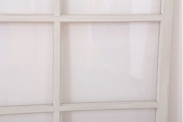 昭和レトロなアンティークガラス戸2枚セット(引き戸・窓)