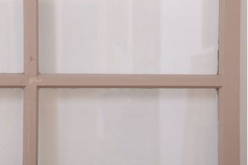 昭和レトロなアンティークガラス戸2枚セット(引き戸・窓)