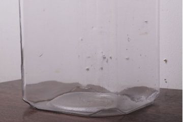 アンティーク雑貨　古い駄菓子屋のガラス瓶(ビン)2個セット