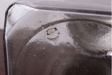 アンティーク雑貨　古い駄菓子屋のガラス瓶(ビン)2個セット