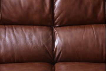 中古　イタリア製　本革　トリプルソファ(3人掛けソファ)