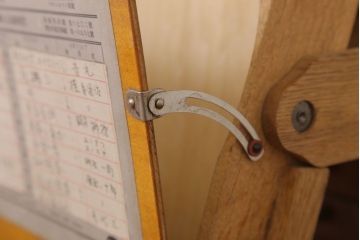 アンティーク家具　希少な和製アンティークのレコードケース