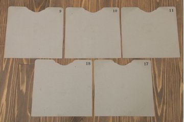 アンティーク家具　希少な和製アンティークのレコードケース