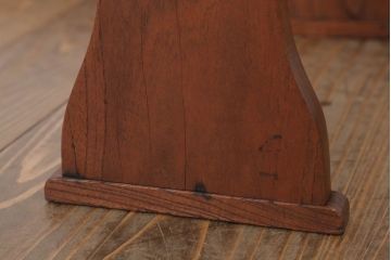 アンティーク雑貨　和製アンティーク　欅材製肘掛け(脇息)