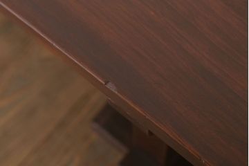 アンティーク雑貨　置き型脚　古い一枚板の和製アンティーク裁ち板