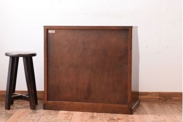 中古　北海道民芸家具　ビューロー(ライティングビューロー)(2)