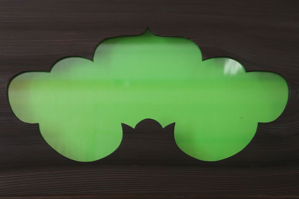 色ガラス・ダイヤガラス入り!古いドア(1)