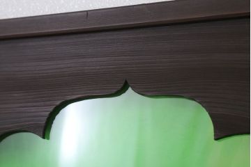 色ガラス・ダイヤガラス入り!古いドア(1)