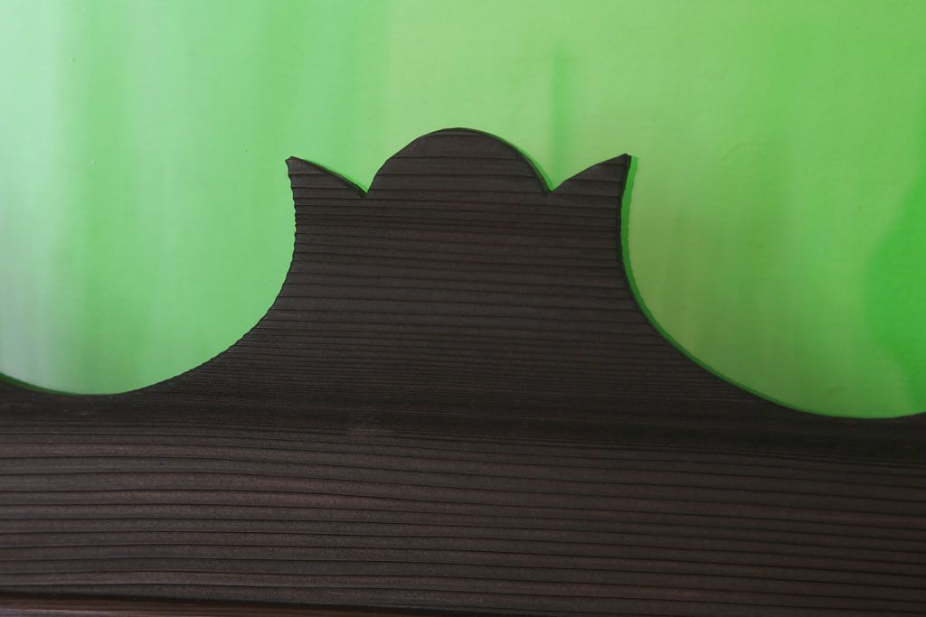 色ガラス・ダイヤガラス入り!古いドア(1)