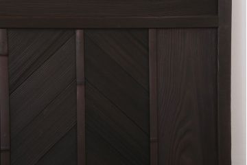 色ガラス・ダイヤガラス入り!古いドア(1)