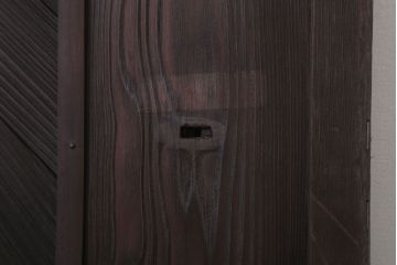 色ガラス・ダイヤガラス入り!古いドア(1)