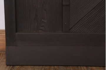 色ガラス・ダイヤガラス入り!古いドア(1)