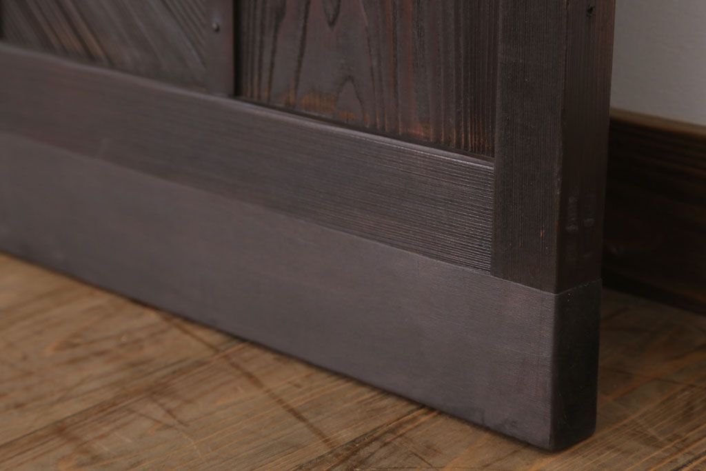 色ガラス・ダイヤガラス入り!古いドア(1)