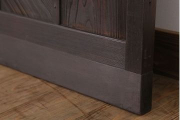 色ガラス・ダイヤガラス入り!古いドア(1)