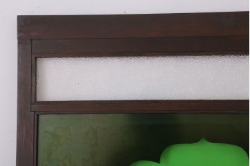 色ガラス・ダイヤガラス入り!古いドア(1)