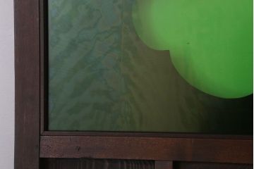 色ガラス・ダイヤガラス入り!古いドア(1)