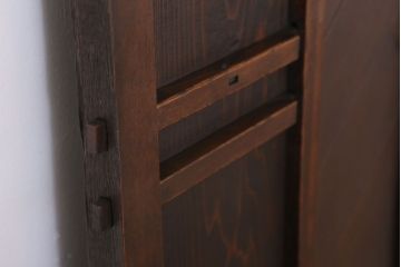 色ガラス・ダイヤガラス入り!古いドア(1)