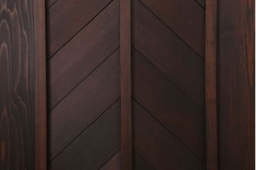 色ガラス・ダイヤガラス入り!古いドア(1)