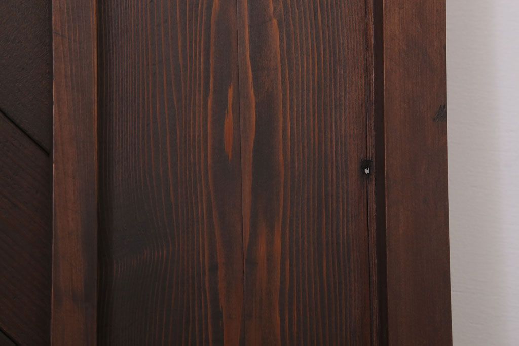 色ガラス・ダイヤガラス入り!古いドア(1)