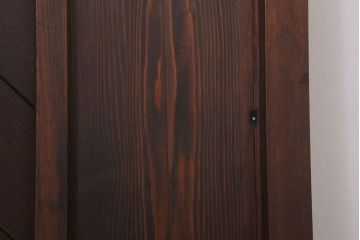 色ガラス・ダイヤガラス入り!古いドア(1)